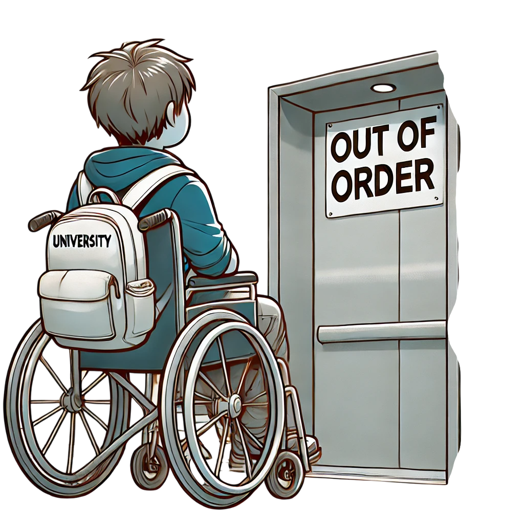 disappointed student